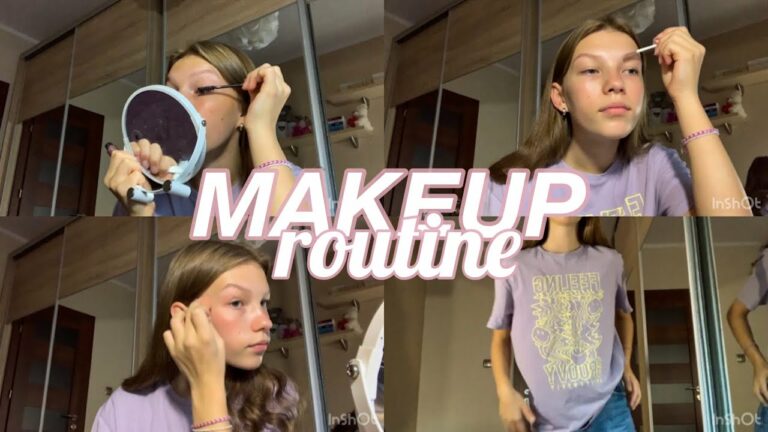 MÓJ MAKIJAŻ DO SZKOŁY- *makeup routine*