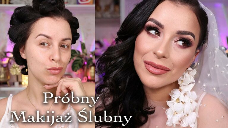 PRÓBNY MAKIJAŻ ŚLUBNY 👰🏻‍♀️ kolekcja MsDoncelitta x Glamshop w akcji